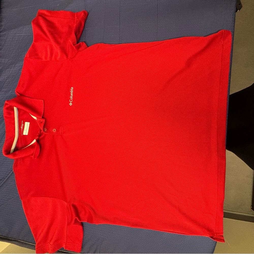 Columbia Crimson Omni-Shade Shirt